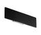 LED-seinävalaisin Zig Zag, musta, leveys 29 cm – kuva 1