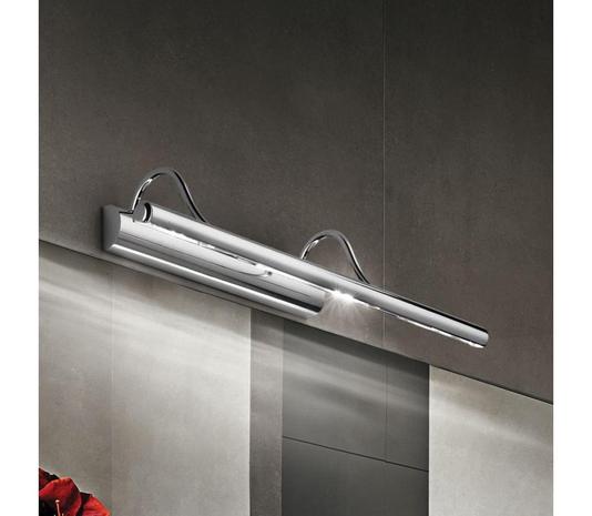 Seinävalaisin Mirror-10, kromi, 60 cm