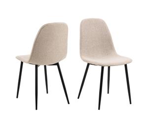 Celia-tuolisetti, 4 kpl, beige