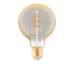 LED-globe-lamppu E27 4W amber Ø 8 cm