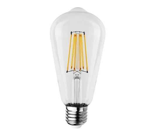 LED-polttimo FILAMENT ST64 E27/12W/230V 3000K – kuva 1/2