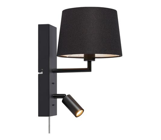 Markslöjd Como vägglampa (Musta) – kuva 1/8