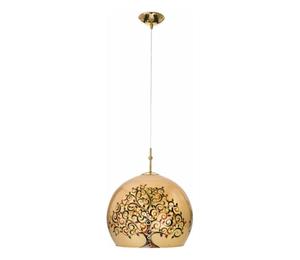 KOLARZ riippuvalaisin Luna, Ø 30 cm, värikäs, metalli/lasi