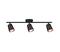 LED-kohdevalaisin 3xLED/5W/230V 4000K musta – kuva 1