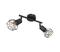 Globo 54802S-2 - Kohdevalo XARA 2xE14/40W/230V – kuva 1
