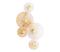 MAXLIGHT W0357 - LED-seinävalaisin ALLURE 5xLED/5W/230V kulta – kuva 1