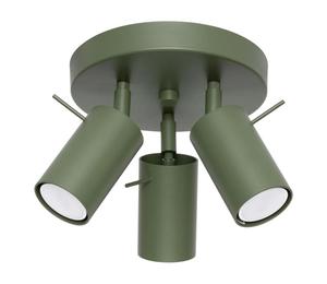 Sollux SL.1503 - Kohdevalo RING 3xGU10/10W/230V vihreä