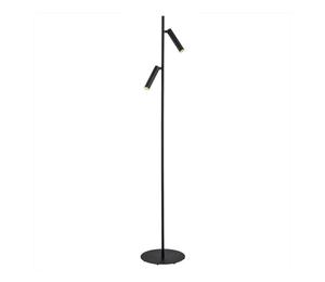 Argon 7082 - Lattialamppu TORRE 2xG9/6W/230V musta