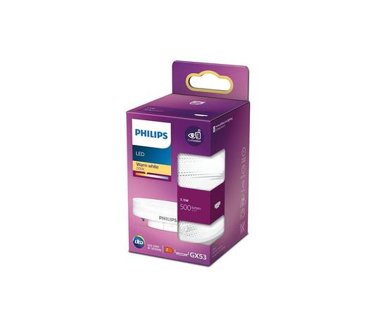 Lamppu LED 5,5W (500lm) GX53 - Philips – kuva 1/8
