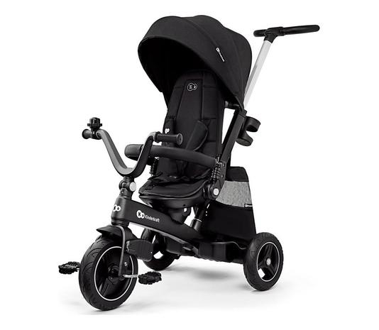 KINDERKRAFT SELECT - Lasten kolmipyörä 5in1 EASYTWIST Premium musta
