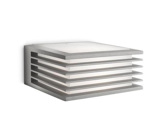 Philips - Ulkoseinävalo SHADES 1xE27/15W/230V IP44 harmaa