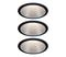 Paulmann Paulmann Cole LED-Spotlight hopea-musta 3 kpl – kuva 1