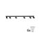 LED-kohdevalaisin ANGIE 6xGU10/4,7W/230V – kuva 2