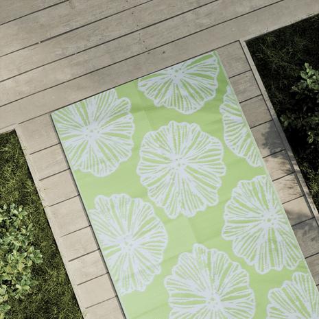 vidaXL Ulkomatto ARAKIL Vihreä 80x150 cm PP