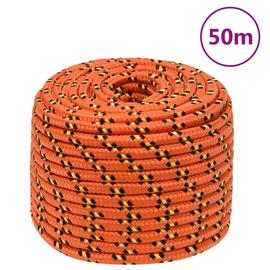 vidaXL Veneköysi oranssi 14 mm 50 m polypropeeni
