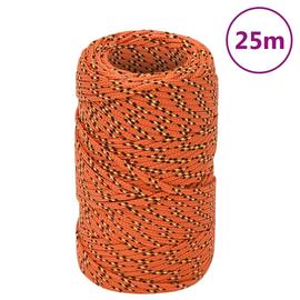 vidaXL Veneköysi oranssi 2 mm 25 m polypropeeni
