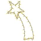 vidaXL Jouluvalot Shooting Star Silhouette 115 LEDs Lämmin valkoinen