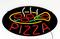 Neonkyltti 70cm "Pizza" – kuva 1
