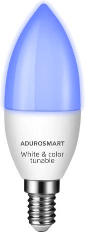 AduroSmart Eria Zigbee RGBW E14, älylamppu 6 W