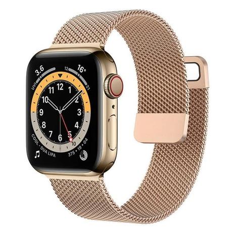 Apple Watch 45mm Milanese Loop, ranneke
