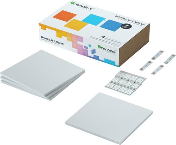 Nanoleaf Canvas Expansion Pack, laajennuspakkaus, 4 lisäpaneelia