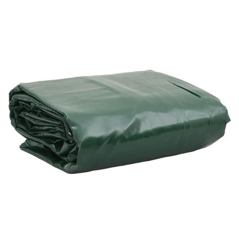 vidaXL Pressu vihreä 5x5 m 650 g/m²