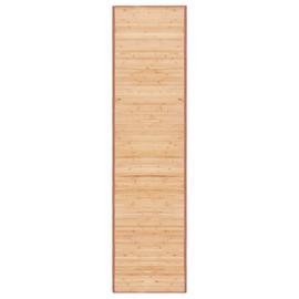 vidaXL Matto bambu 80x300 cm ruskea