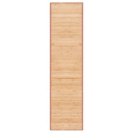 vidaXL Matto bambu 80x300 cm ruskea