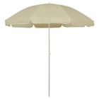 vidaXL Rantavarjo hiekankeltainen 240 cm