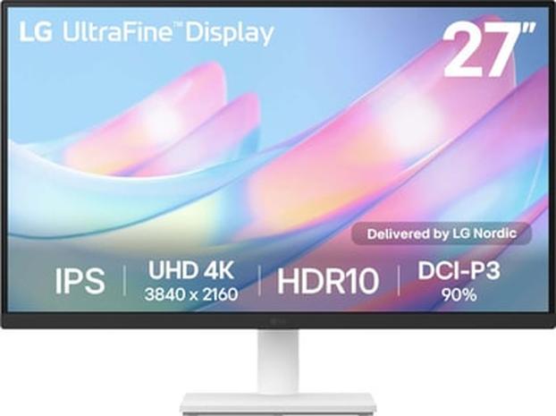 LG 27US500 (27"), näyttö