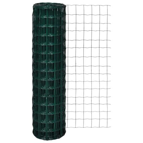 vidaXL Euro Aitaverkko 10 x 1,5 m 76 63 mm Silmäkoko