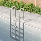 vidaXL Uima-allastikkaat 54x38x184,5 cm 304 ruostumaton teräs