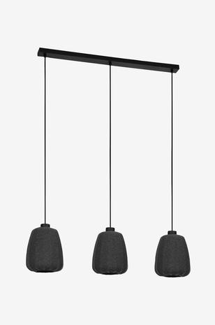 Riippuvalo Barlaston, tekstiilivarjostin, 3x
