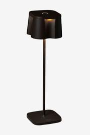 Konstsmide Nice bordslampa svart USB (Musta)