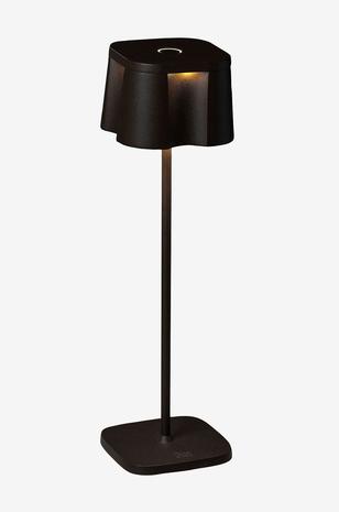 Konstsmide Nice bordslampa svart USB (Musta)