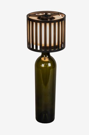 Pöytävalaisin Bottle Usb 28 cm – kuva 1/5