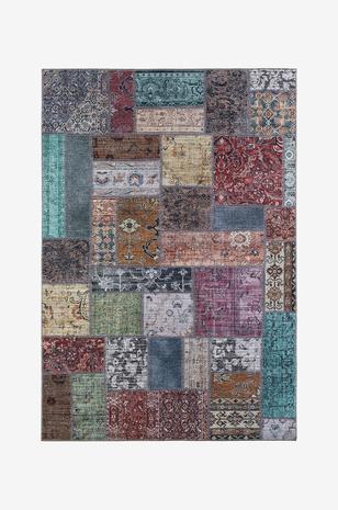 Sileä matto Patchwork