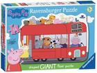Peppa Pig Shaped Bus Lattiapalapeli 24 palaa Ravensburger