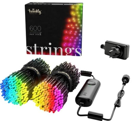 Twinkly Strings 250 LEDs Multicolor, sovellusohjattava koristevalosarja RGB, IP44