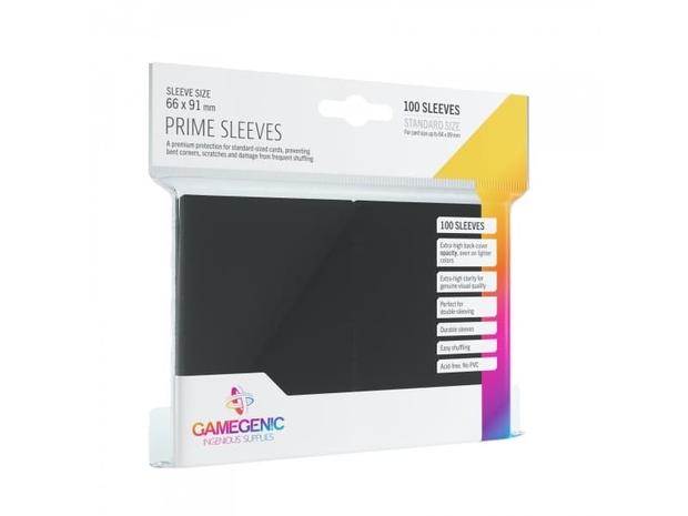 Gamegenic - Prime Sleeves Black (GGS10018ML)