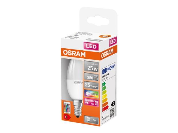 OSRAM OSRAM-LED-lamppu E14 4,5W Star+kynttilä Remote