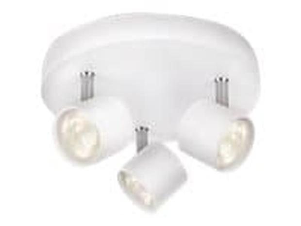 Philips STAR plate/spiral LED white 3x4W SELV