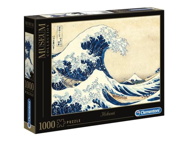 Hokusai, The Great Wave, Palapeli, 1000 palaa, Clementoni