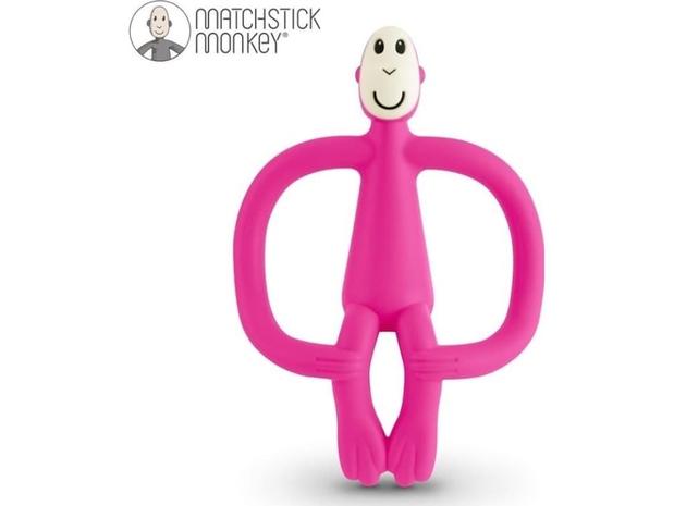 Matchstick - Monkey Teether - Pink