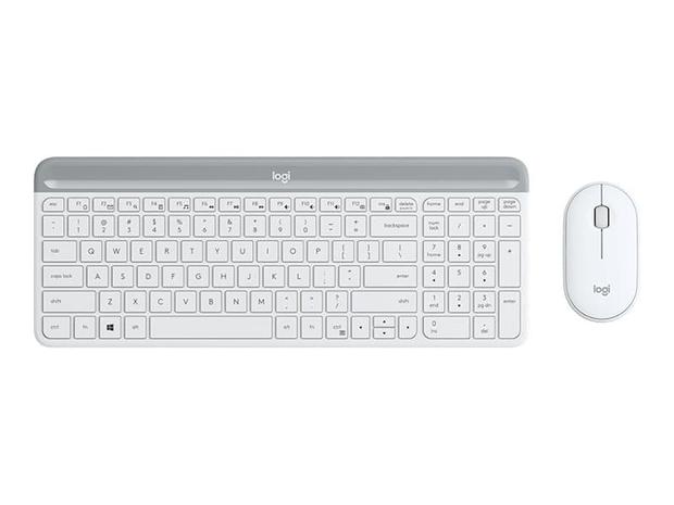 Logitech MK470 Slim Wireless, näppäimistö ja hiiri
