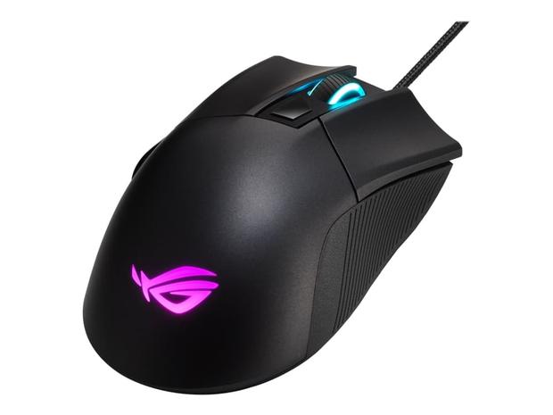 Asus ROG Gladius II Core, langallinen pelihiiri – kuva 1/8