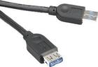 USB A uros - USB A naaras, USB 3.0 kaapeli