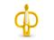 Matchstick - Monkey Teether - Yellow – kuva 1