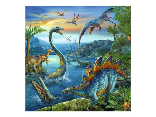 Ravensburger Dinosaurs 3x49st.