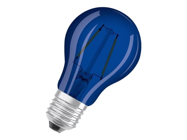OSRAM OSRAM-LED-lamppu E27 Star Dä©cor Cla A 2,5W sininen – kuva 1/8